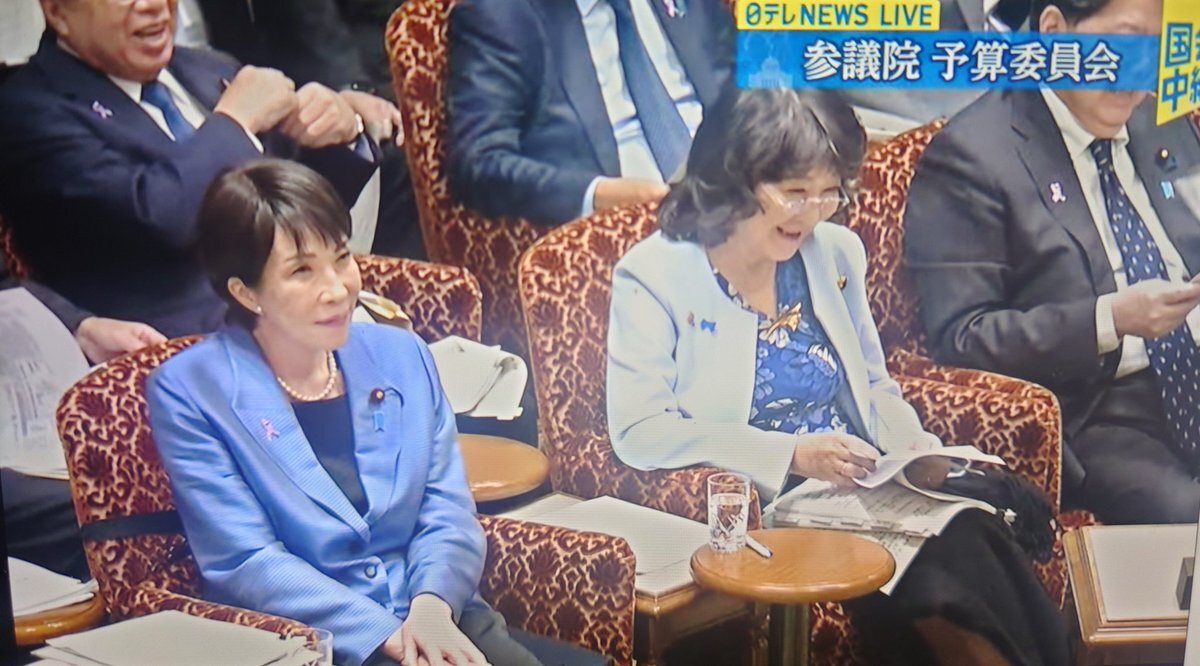 榛葉賀津也氏、高市早苗氏と片山さつき氏を「最恐コンビ」と評出