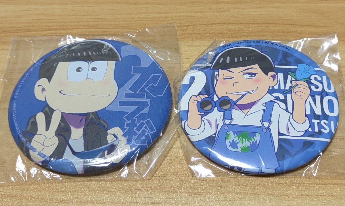 おそ松さん カラ松 チョロ松 一松 十四松　トド松 色松 速度松 缶バッジ おそ松さん カラ松 チョロ松 一松 十四松 トド松 缶バッジ 色松