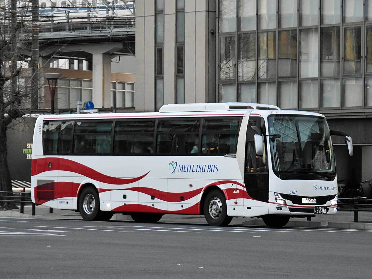 名鉄バス方向幕　4415号車 名鉄バス方向幕 4415号車