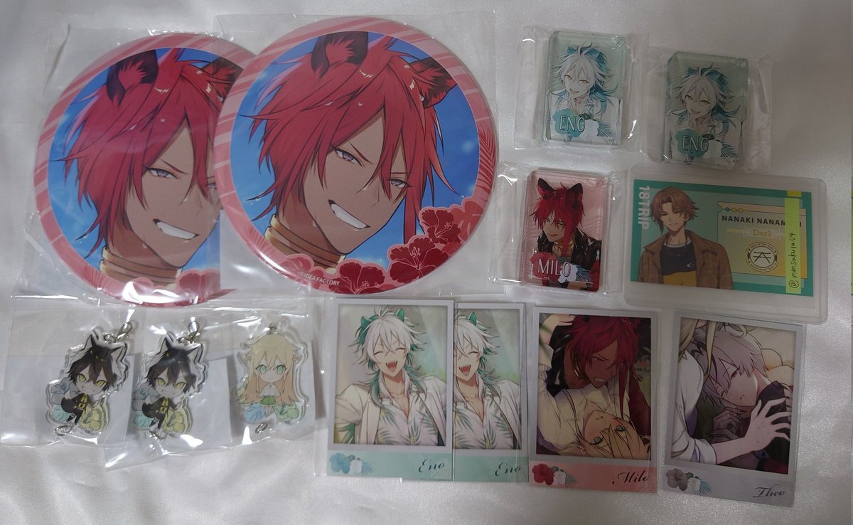 HoneyVibes ハニヴ アルヴィン 缶バッジ ワングー エビテン