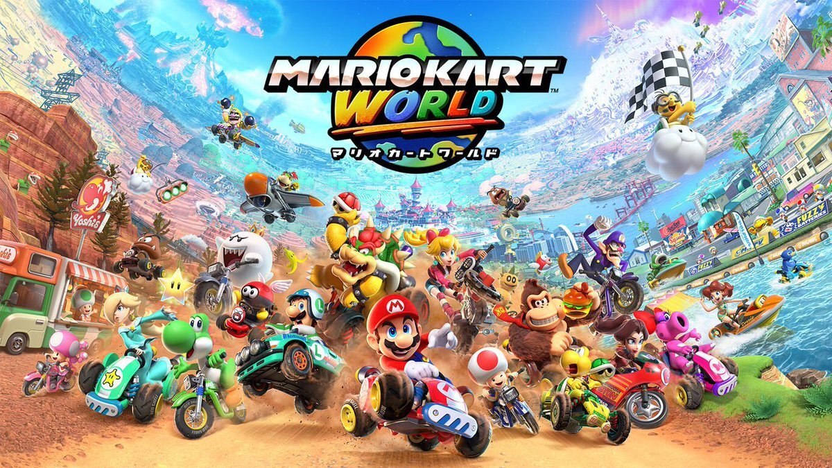 マリオカートシリーズ『マリオカート ワールド ウシ』」のX（旧