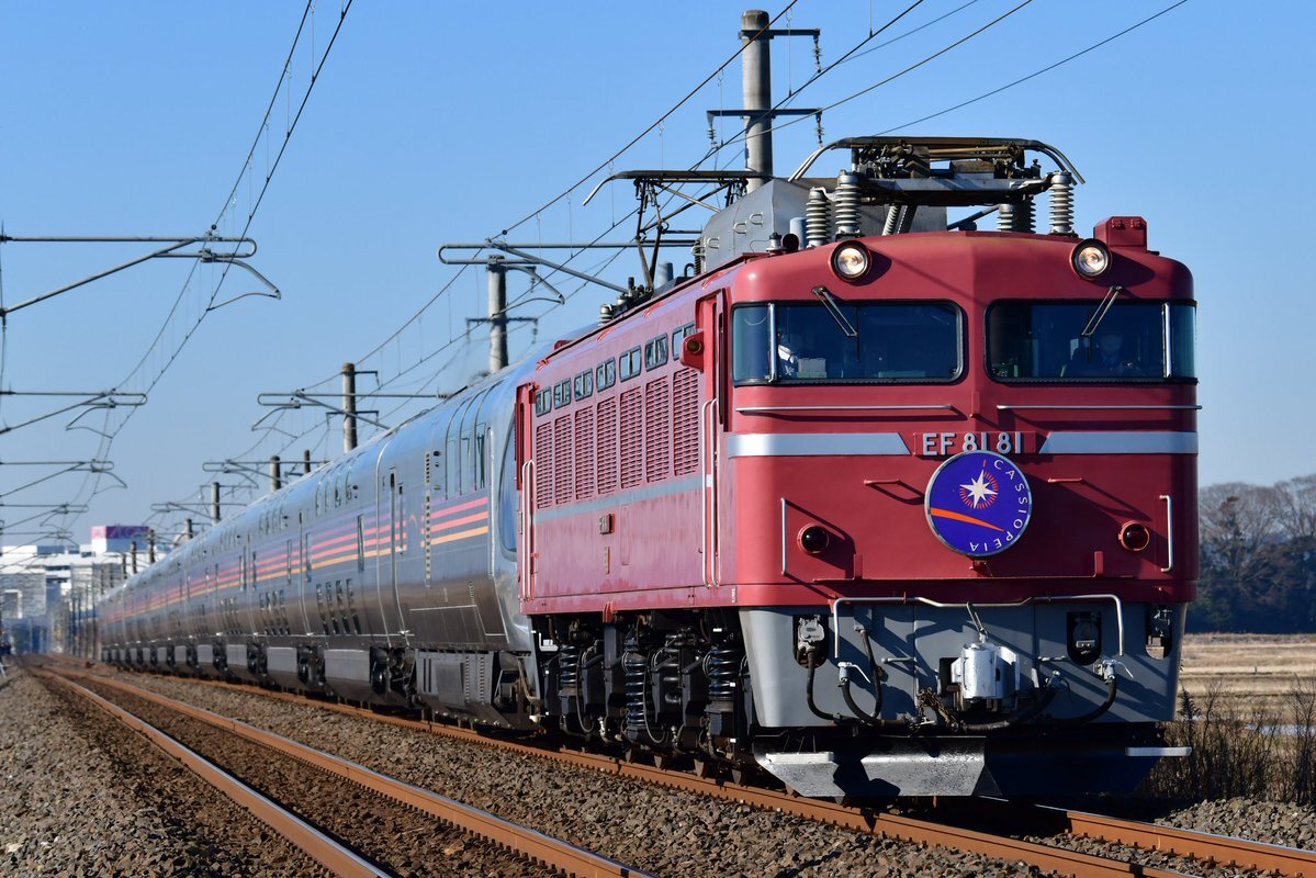 EF81カシオペア 北斗星・カシオペアEF81ギャラリー