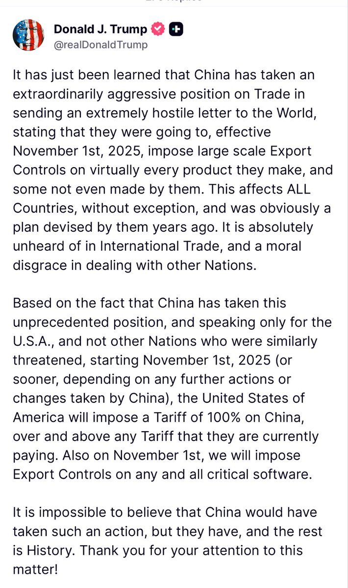 トランプ氏、中国製品に追加関税を表明