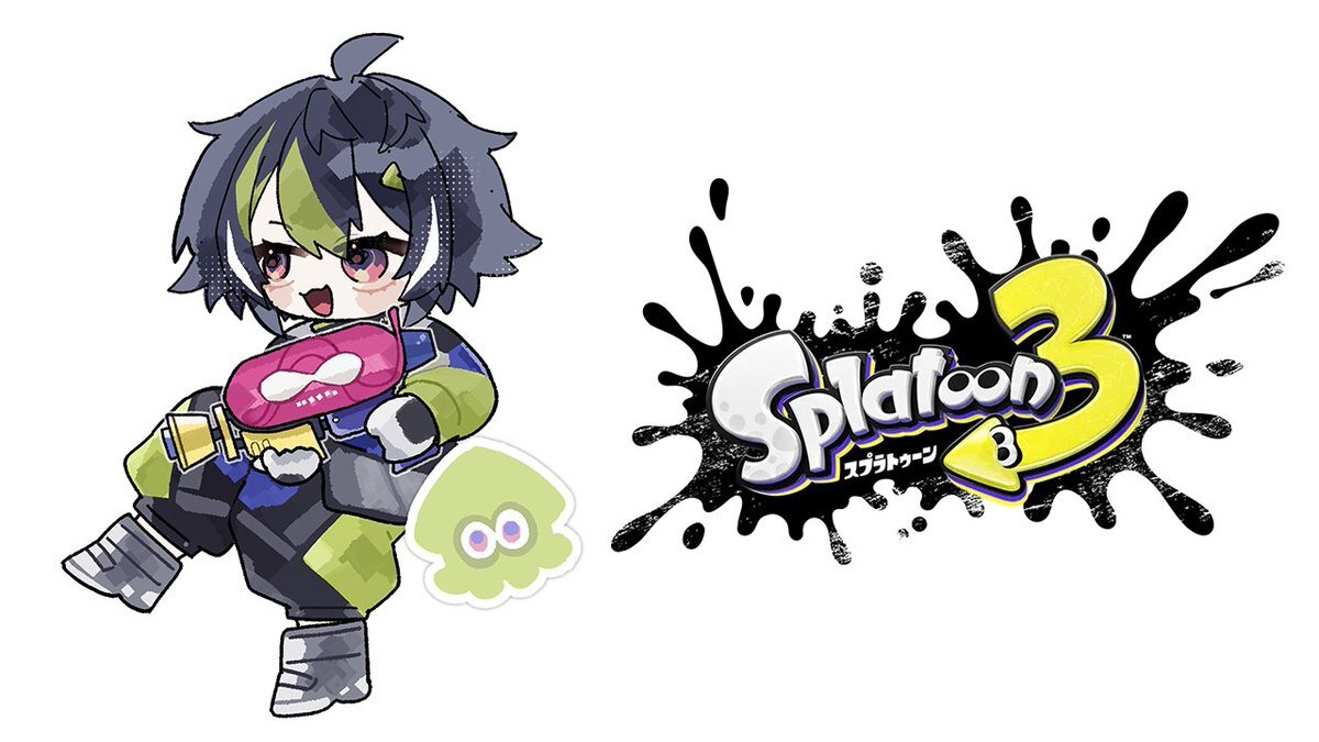 にじさんじ勢も参戦！スプラトゥーン3熱が高まる配信日