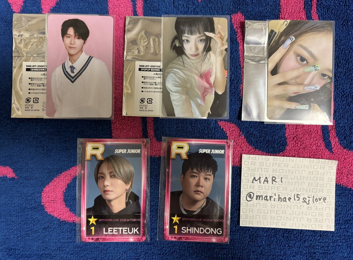 SMTOWN セブンネット 7net 6000円 特典 トレカ　アイリーン SMTOWN セブンネット 6000円 特典 トレカ アイリーン - メルカリ