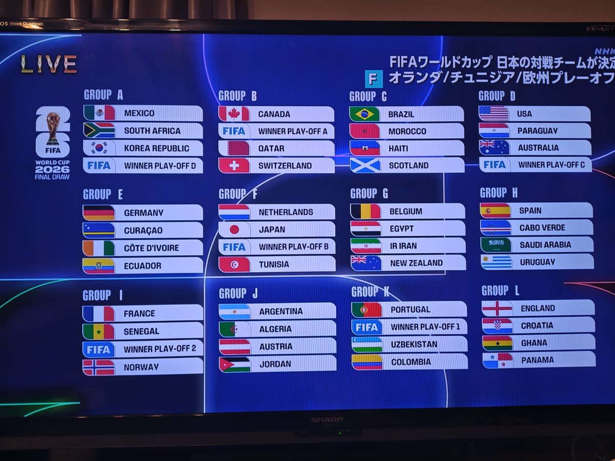 日本代表、W杯初戦はオランダ戦！ 熱狂のファンが期待を寄せる