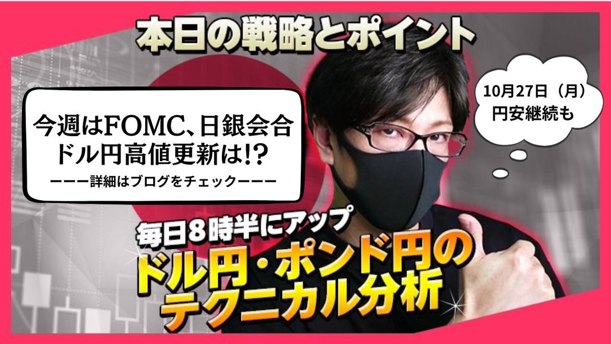 ドル円・ポンド円、窓埋めはいつ来る？