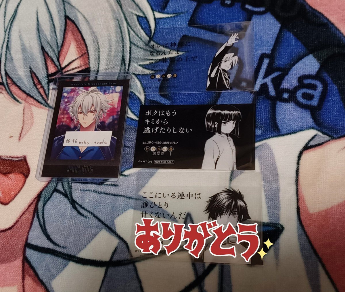 ヒカルの碁 わなか 特典 佐為＆ヒカル ヒカルの碁 原画展 わなかコラボ特典 クリアカード ヒカル 佐為