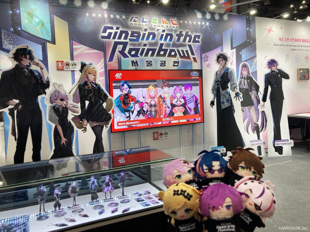 にじさんじWORLDTOUR2025 ソウル公演、ファン期待高まる