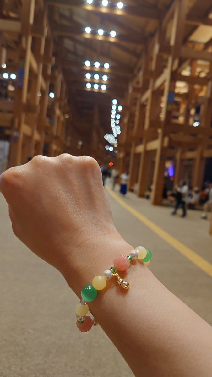 ネパール館のオパールストーン クロスモチーフ ブレスレット　EXPO2025 ネパール館のオパールストーン クロスモチーフ ブレスレット