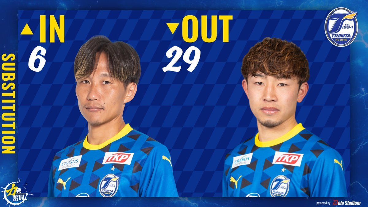 大分トリニータ　三竿雄斗選手ユニフォーム 三竿雄斗」のYahoo!リアルタイム検索 - X（旧Twitter）を