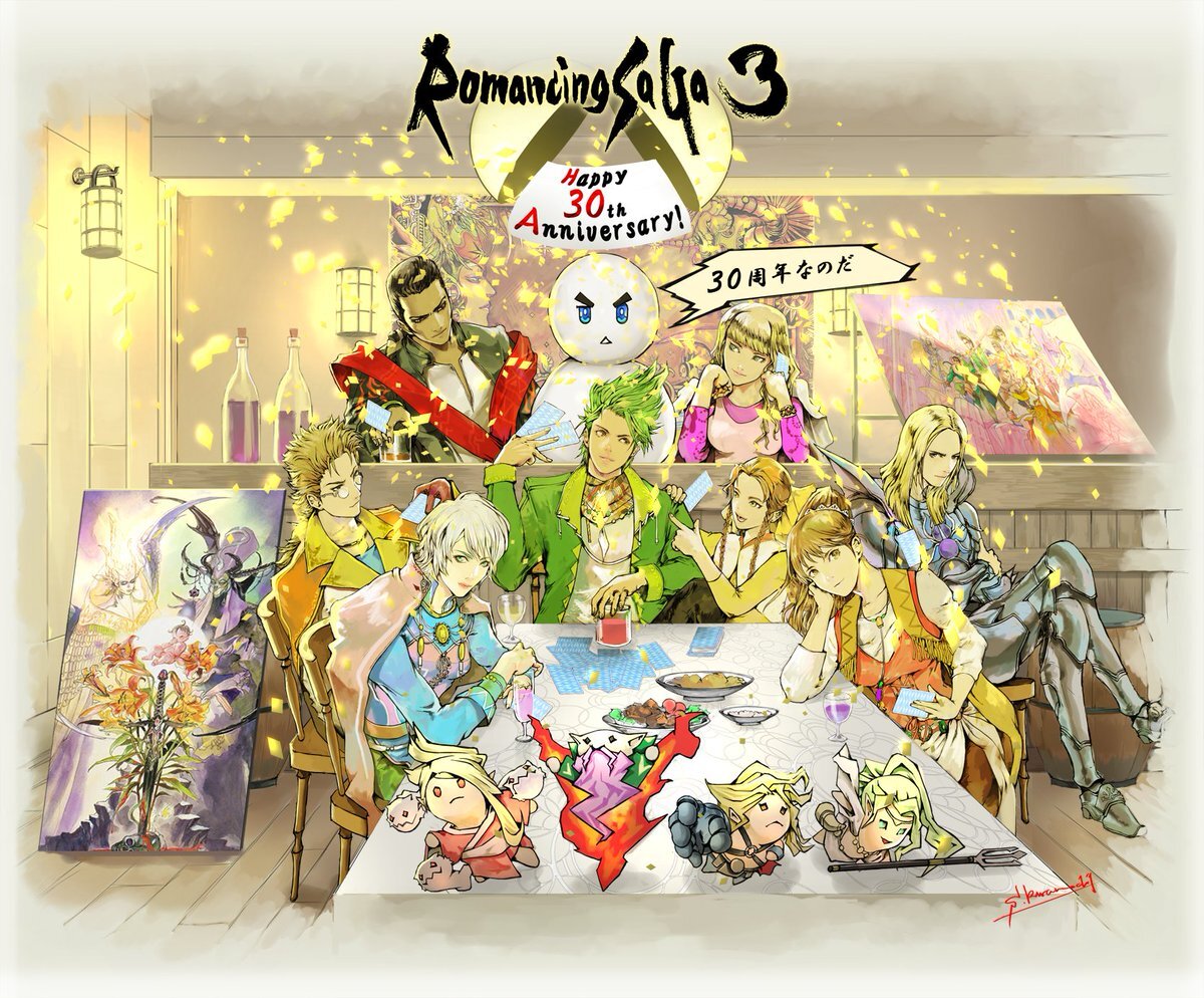 ロマサガ3、30周年記念！ユーザーはどんな思い出を語る？