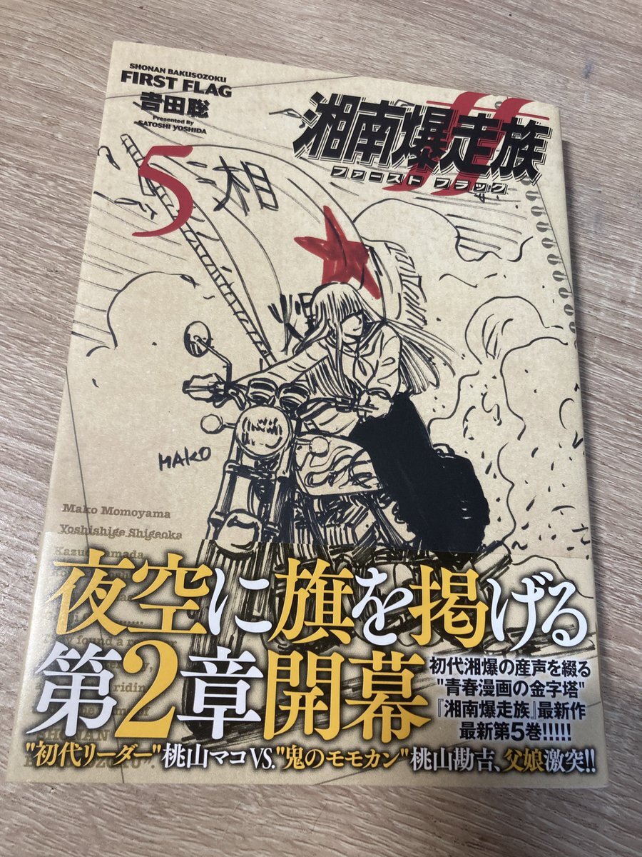 当時物 湘南爆走族 フラッグ 旗 Amazon.co.jp: 湘南爆走族 フラッグ旗 ＜フリンジイエロー