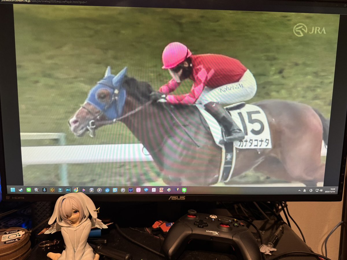 カナタコナタ、阪神2Rで鮮やか逃げ切り！ファン歓喜