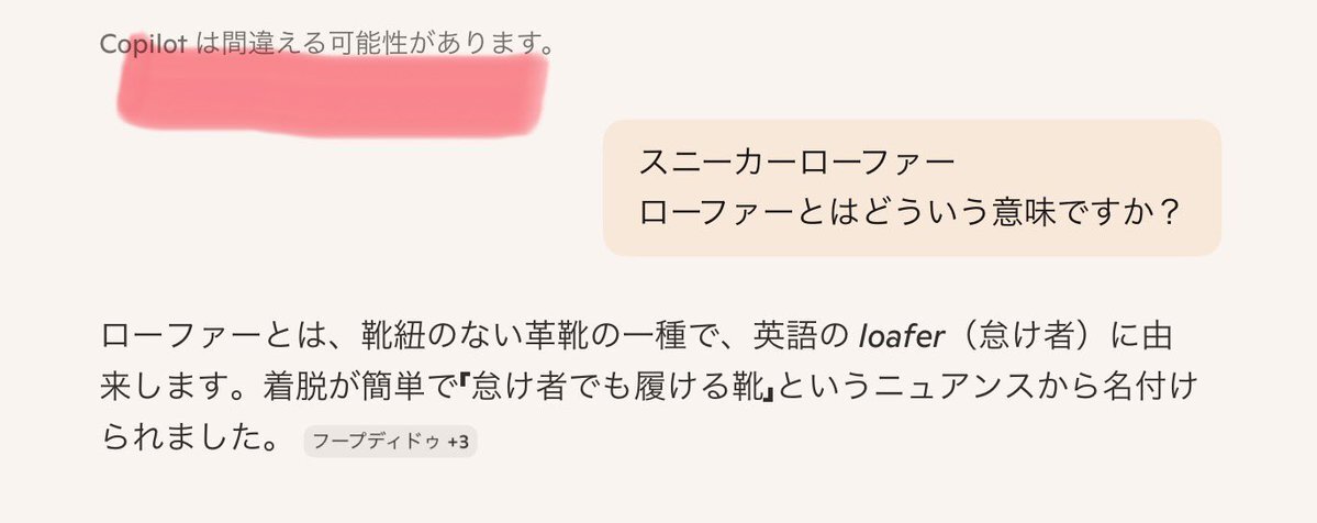 スニーカーローファー、話題に？