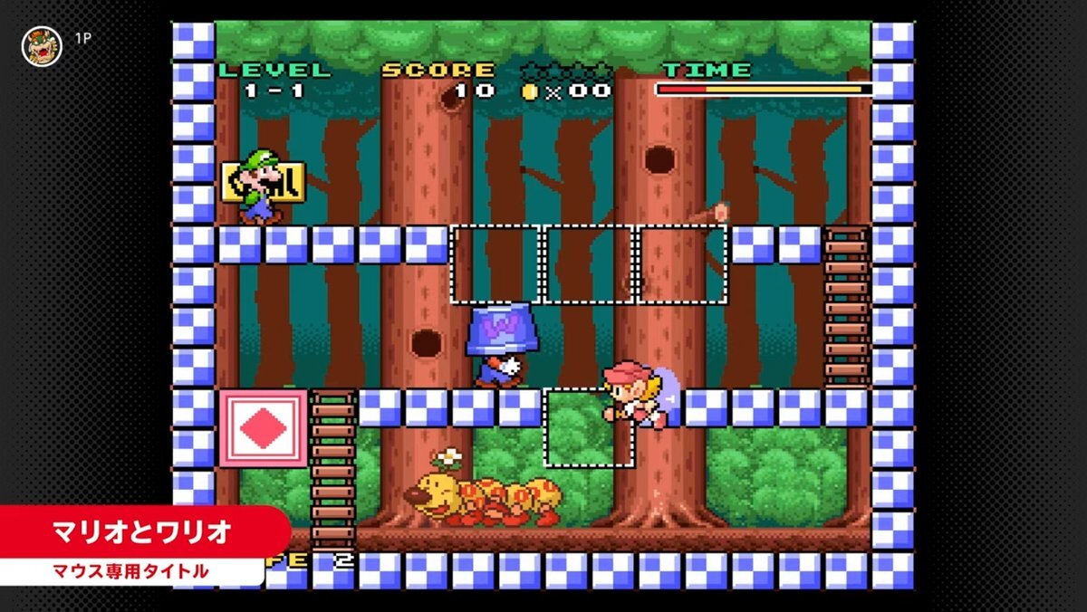 Switch Onlineでプレイできるマリオとワリオ！