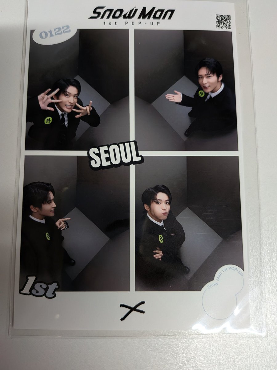 Man 深澤辰哉 ポップアップ プリクラ 4カット 韓国 ソウル Man 深澤辰哉 ポップアップ プリクラ 4カット 韓国 ソウル