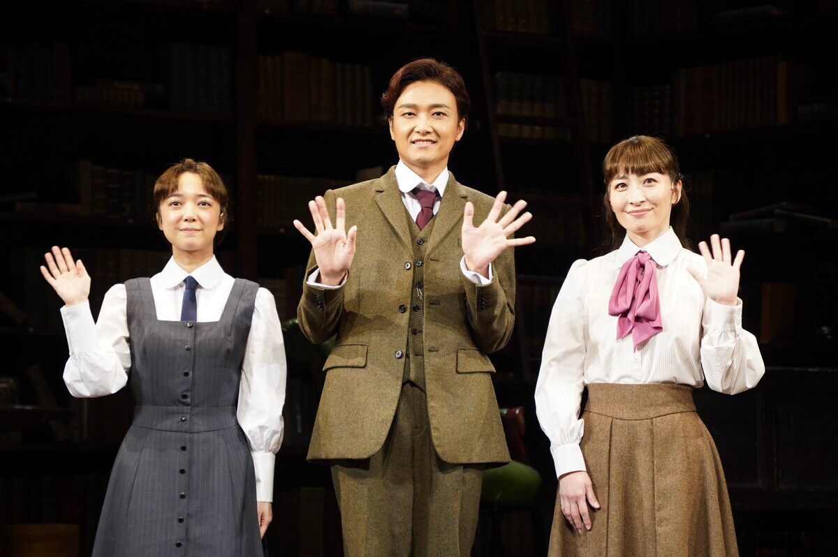 井上芳雄主演！『ダディ・ロング・レッグズ』再演、坂本真綾＆上白石萌音のWキャストで開幕