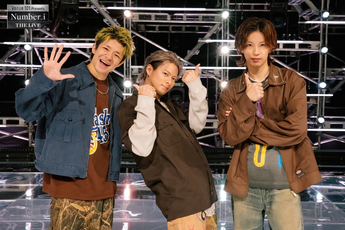 Number_i、11月1日に音楽特番でパフォーマンス！