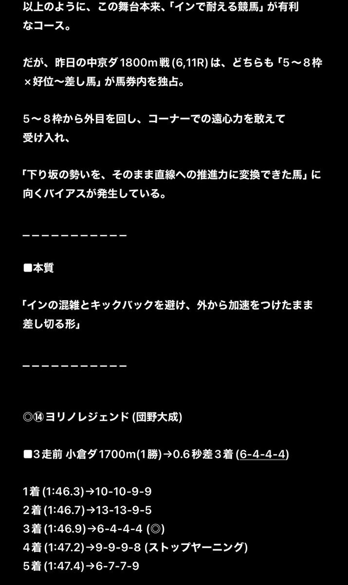 ゼンエスポワール、中京3Rを制し横山典弘騎手は通算2996勝！