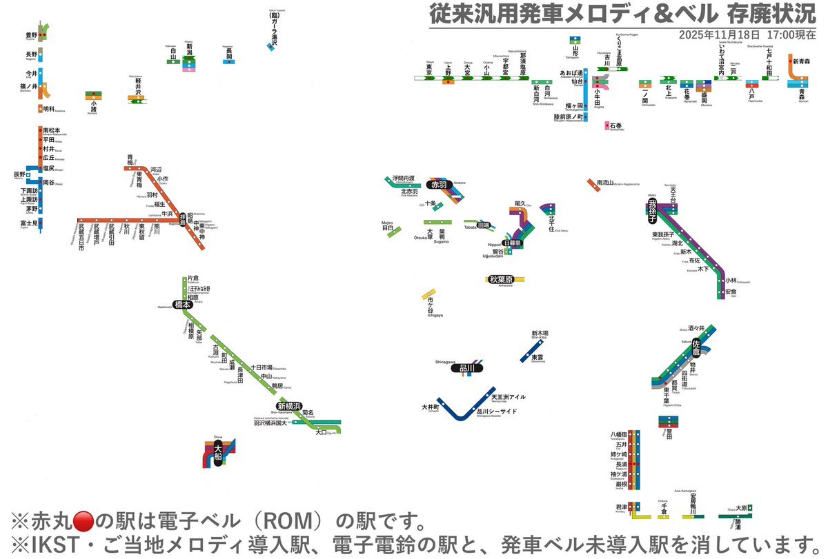 成田駅のメロディー、一体どんな音になった？
