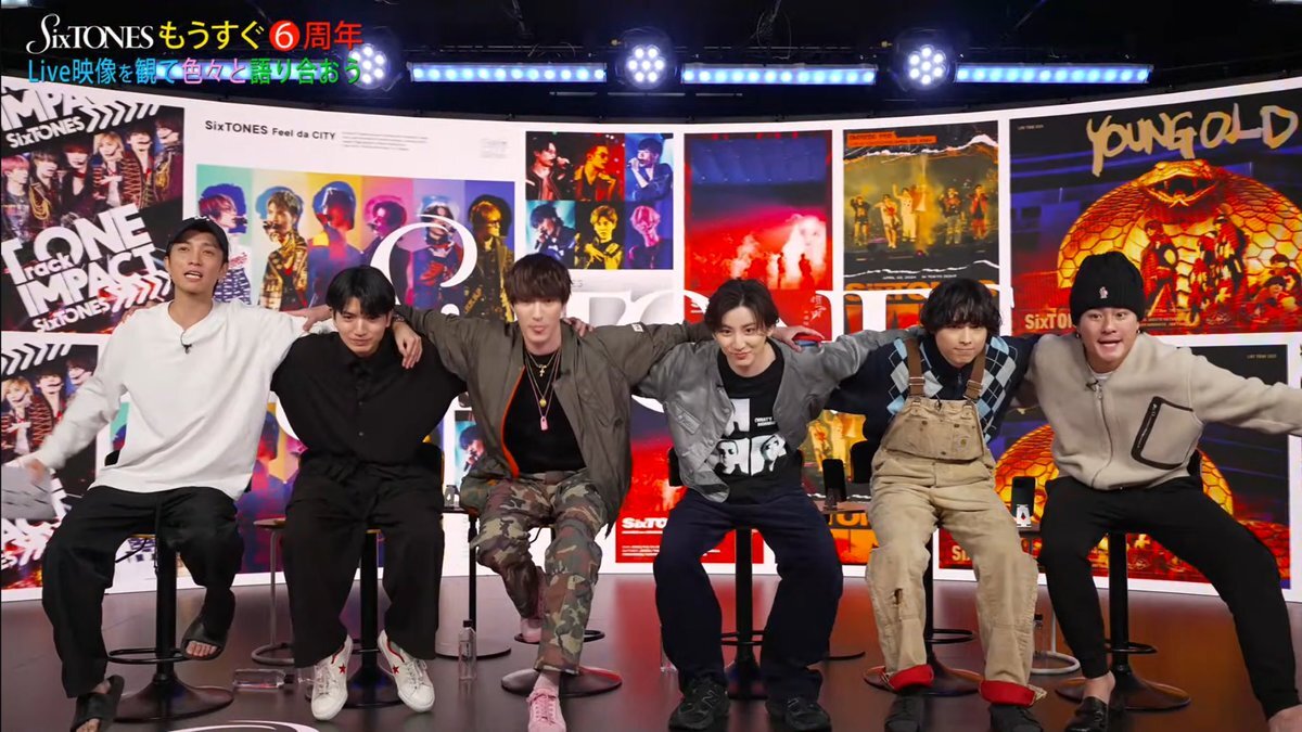SixTONES、大晦日大型生配信決定！ファン歓喜「1秒でも多くパフォーマンスを」