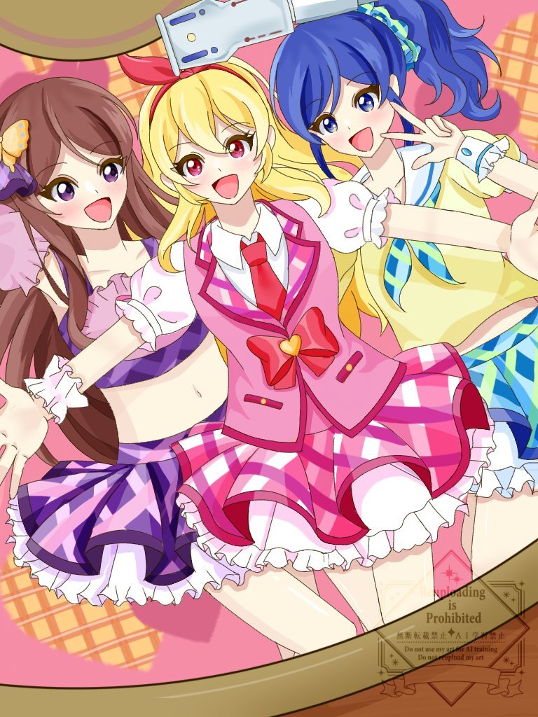 アイカツ！あおい&蘭 アイカツ いちご＆あおい 【開封済み】アイカツ！オフィシャル