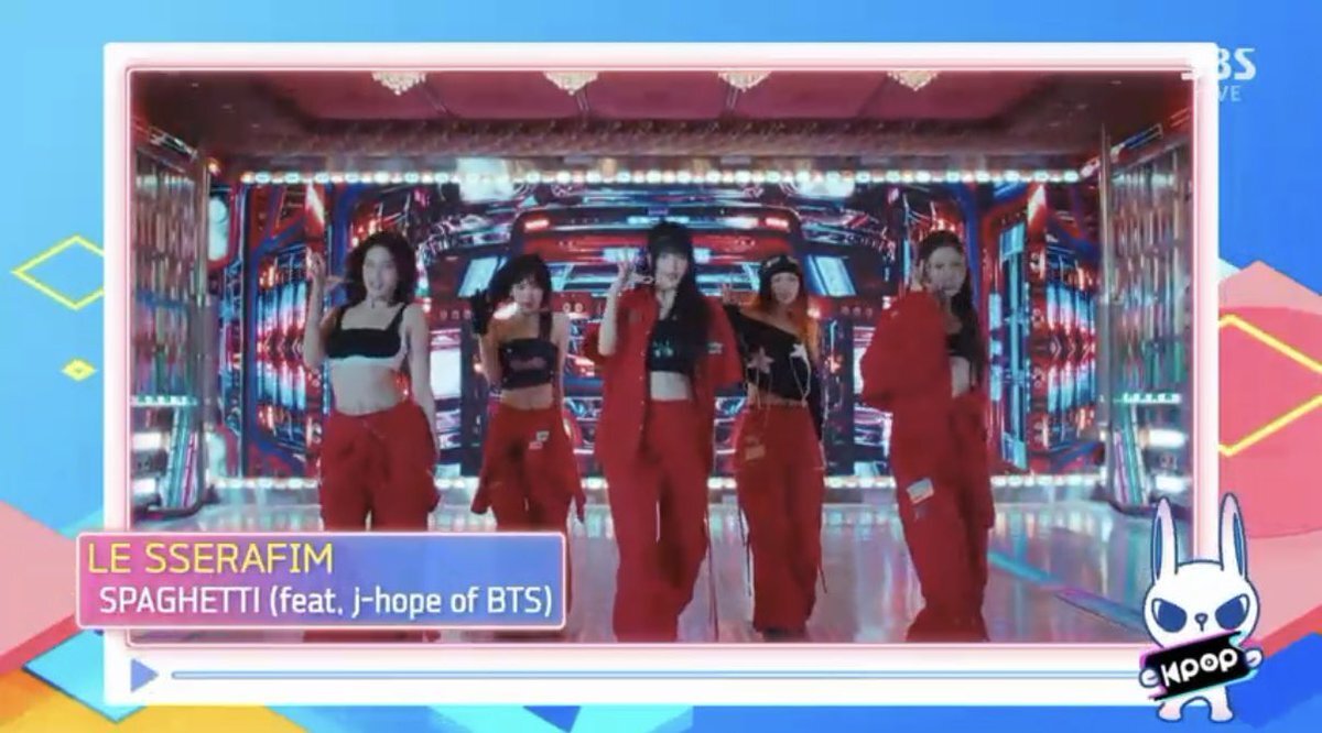 LE SSERAFIM、人気歌謡で1位獲得なるか？ファン投票で決まる