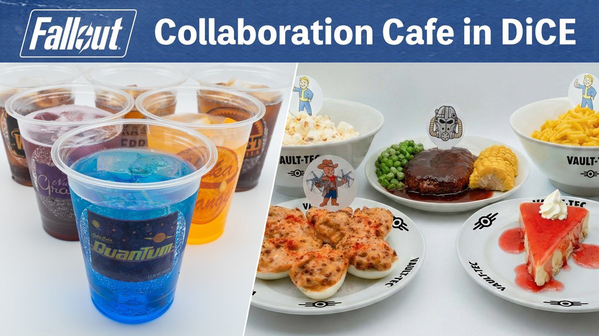 Falloutコラボカフェ、ゲームの世界観を再現したメニューが公開！ 