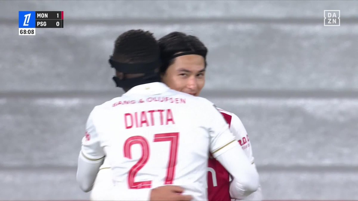 南野拓実、PSG戦で決勝弾！モナコが首位撃破