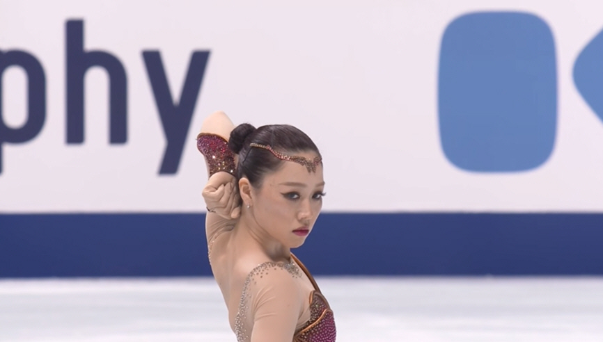 樋口新葉選手、ワンダーウーマンで魅了した！