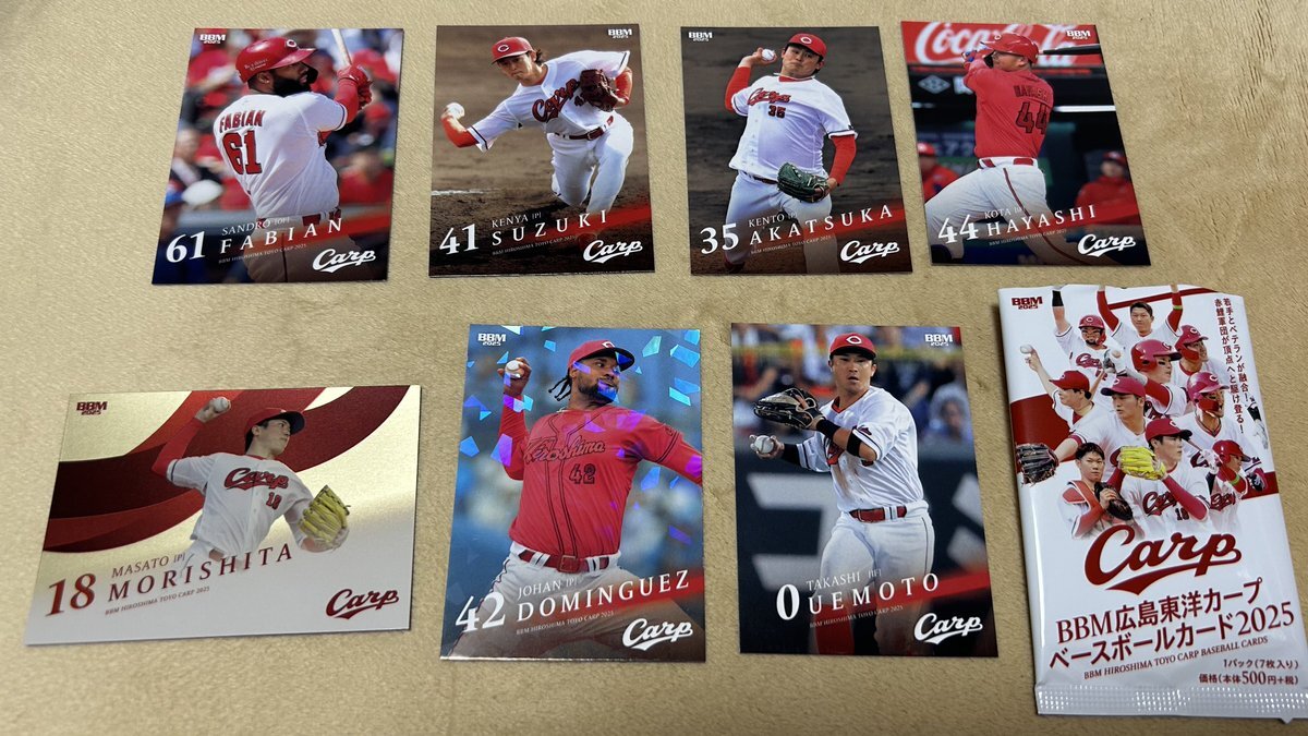 売り切り‼️広島東洋カープ　上本崇司　実使用　練習着 広島東洋カープ #0 上本 崇司（うえもと たかし）の使用ギア -2023-