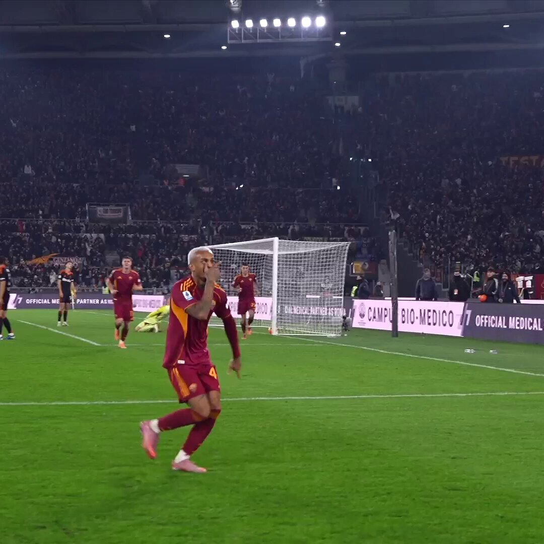 ウェズレイ、ローマでゴール！ファン「素晴らしい！」と称賛