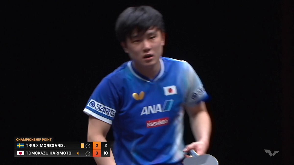 張本智和、WTTファイナルズでモーレゴードを破り優勝！ 