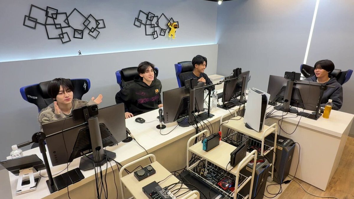 なにわ男子 長尾謙杜、関西ジュニアとサッカーゲームで楽しそう！