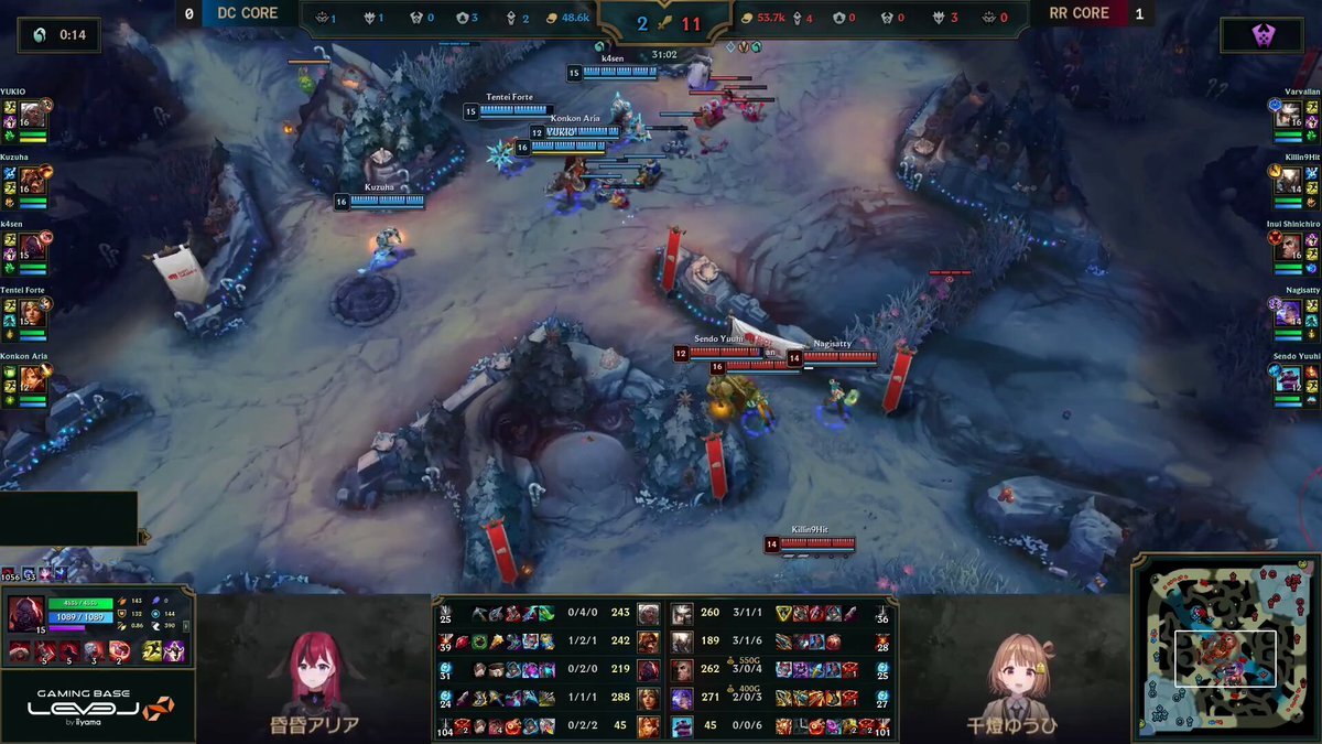 Ninja_InuiのスウェインがRR COREを勝利に導く！ 