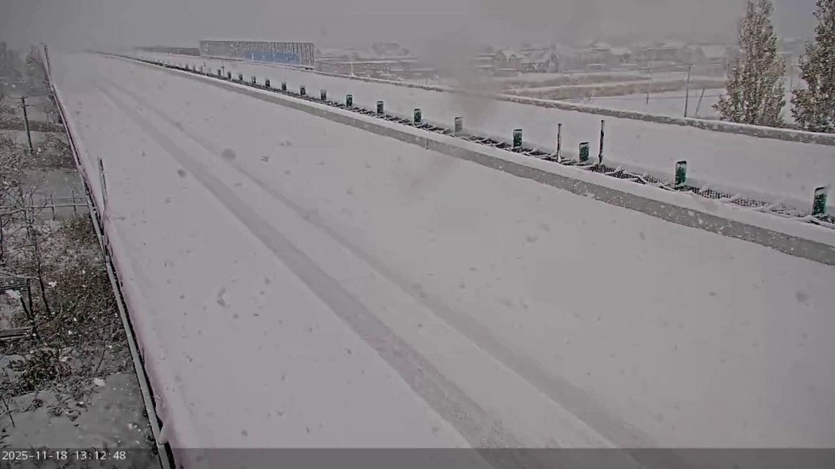 道央道通行止め！岩見沢は雪で大変？