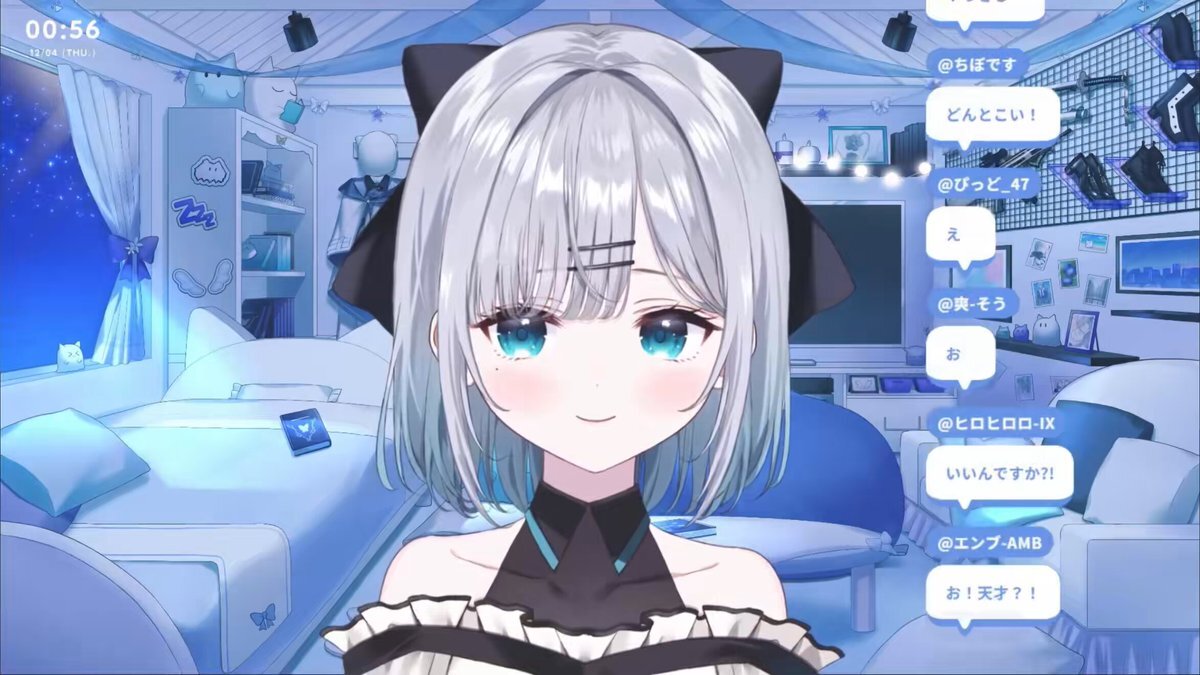 花芽すみれ、深夜のメン限キャスでファンを癒やした