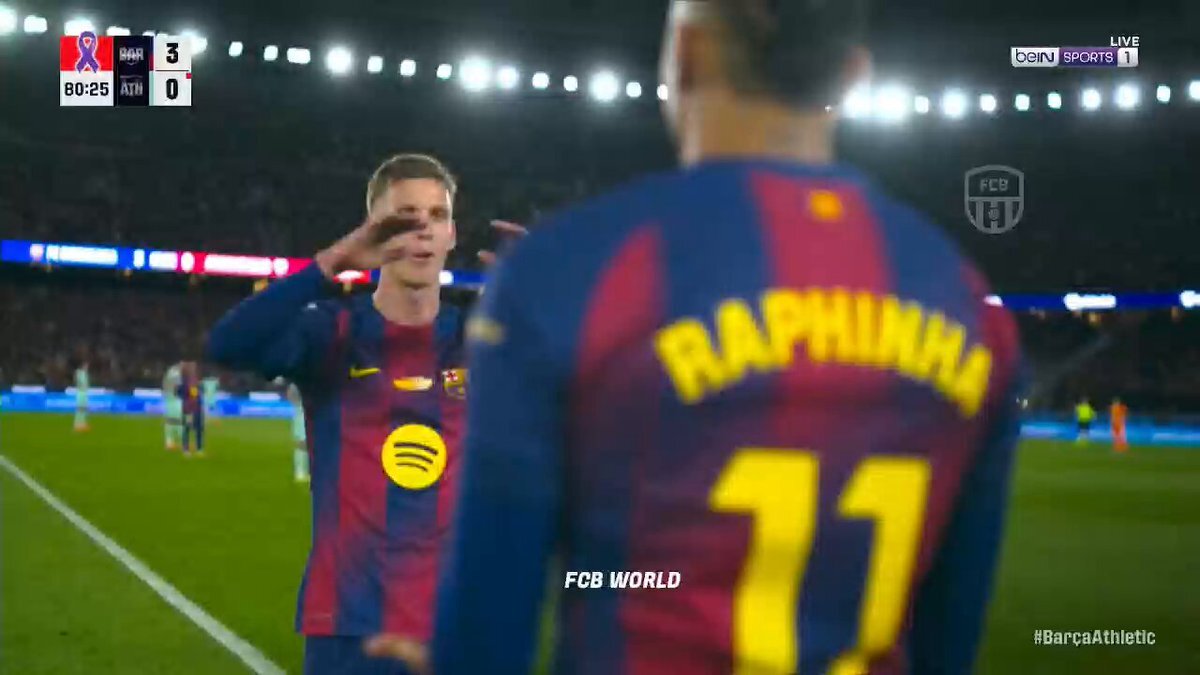 ハフィーニャ復帰！バルサファン歓喜、ビルバオ戦で活躍