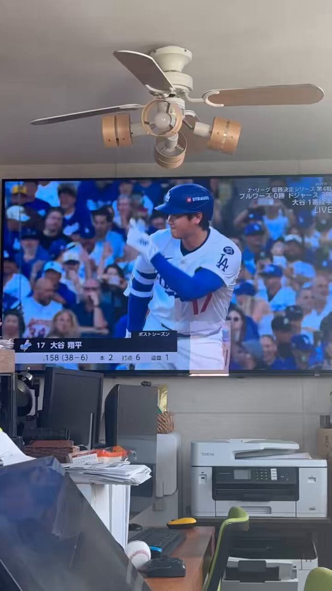 大谷翔平、3奪三振＆先頭弾！