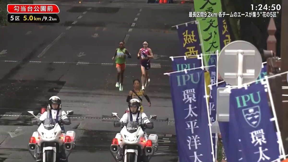 サラワンジル、大東文化大の優勝なるか？