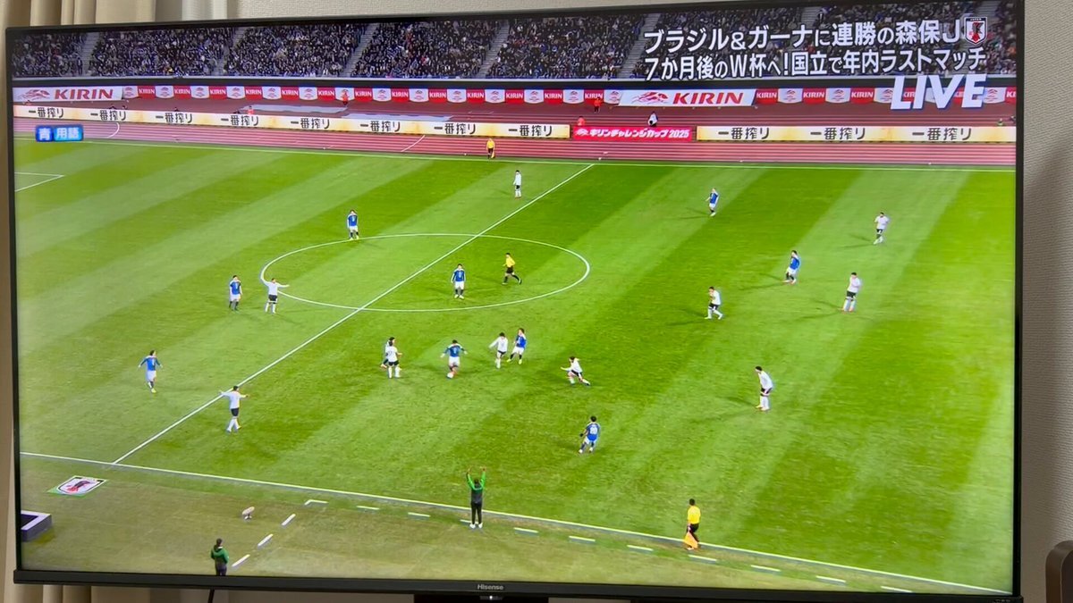 鎌田ゴール！日本代表、先制で好スタート