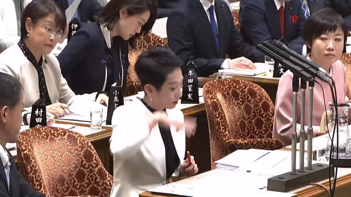 蓮舫議員の企業献金質問、SNSで議論に