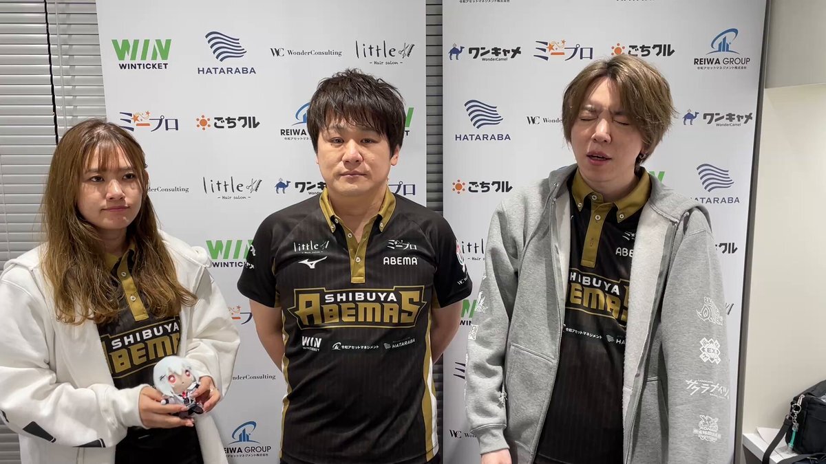 多井隆晴、渋谷ABEMASで12000点の和了でトップに！