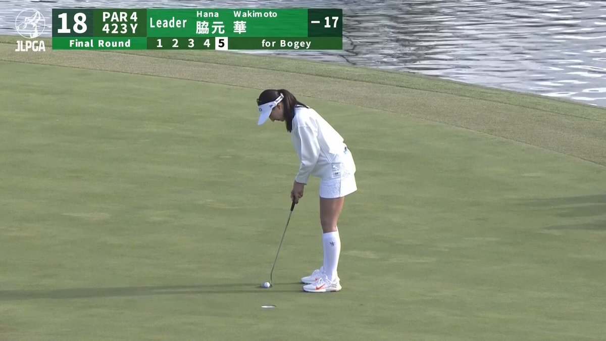 脇元華選手がツアー初優勝！伊藤園レディスで逆転劇