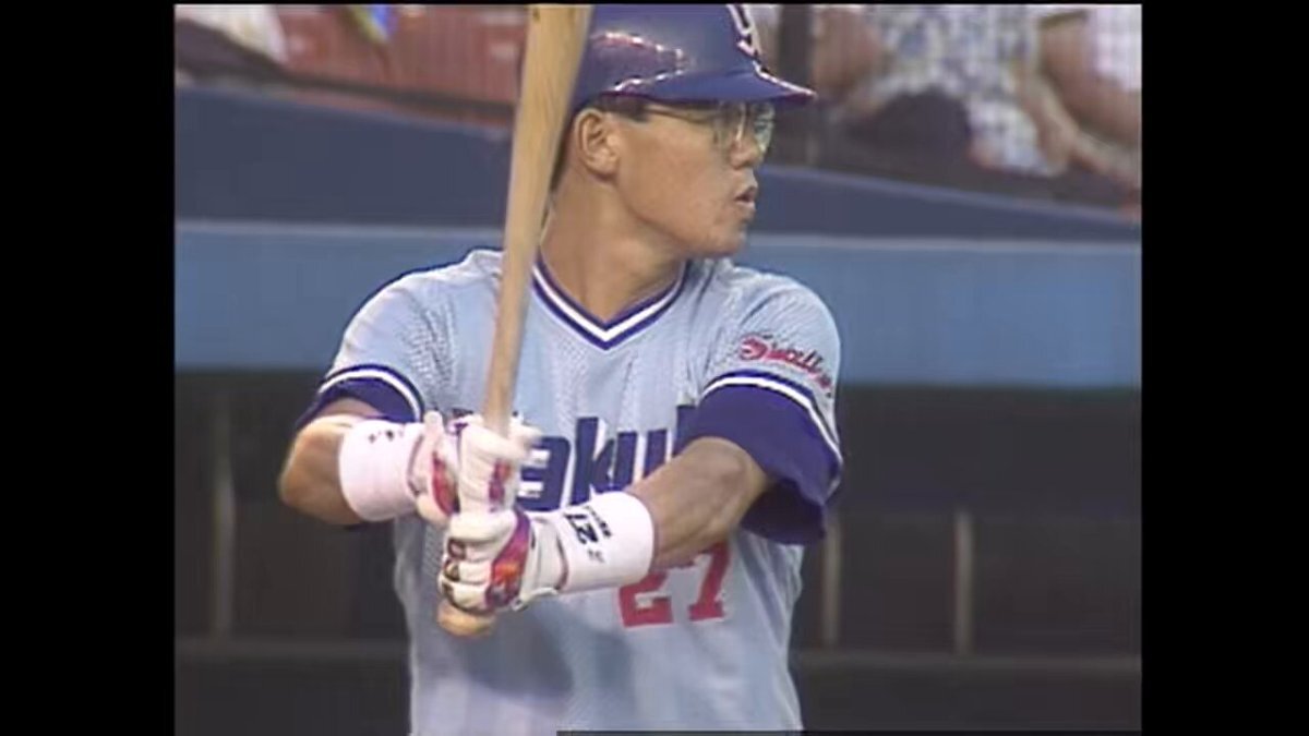 古田敦也 東京ヤクルトスワローズ マスク プロテクター 実使用