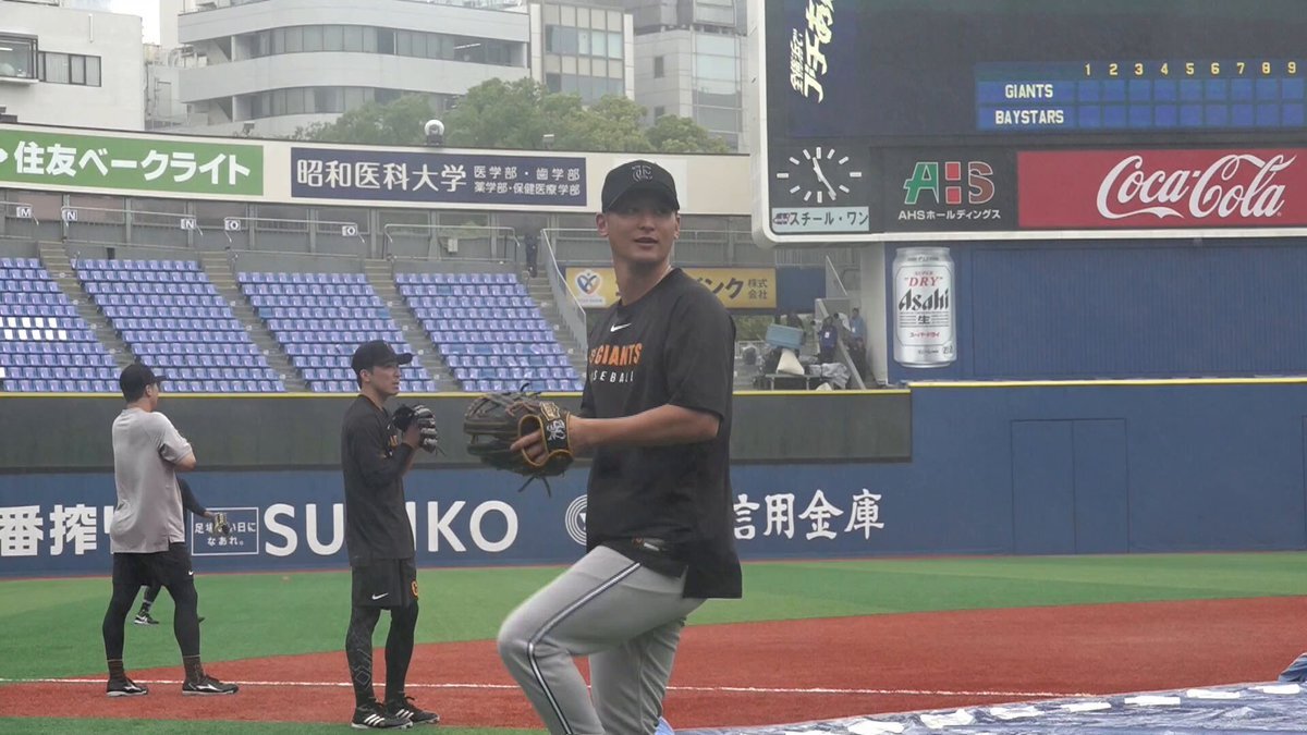 吉川尚輝選手、DeNAとのCS初戦でスタメン！