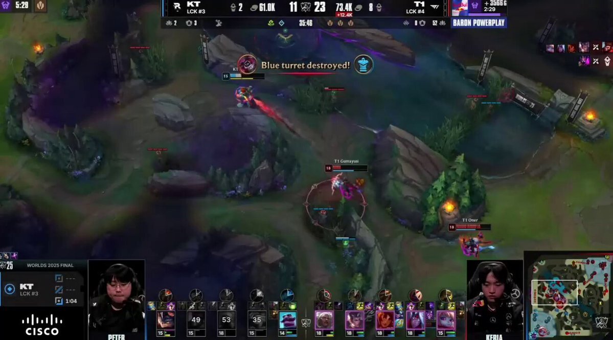 Keria選手のプレイに注目が集まる！