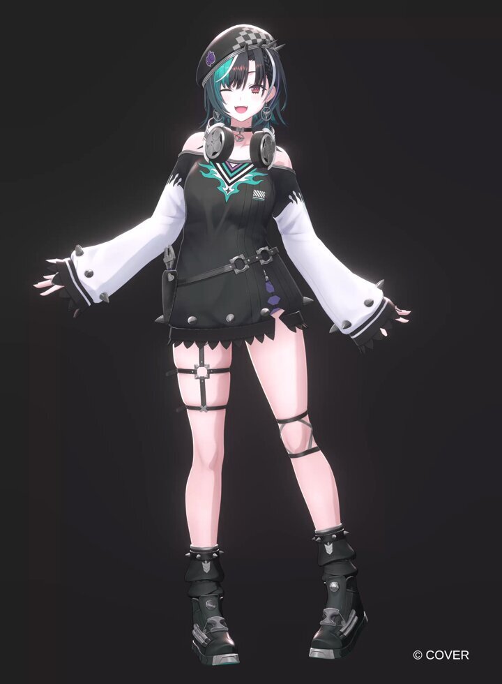 輪堂千速、3Dモデル公開！FLOW GLOWライブでファン興奮