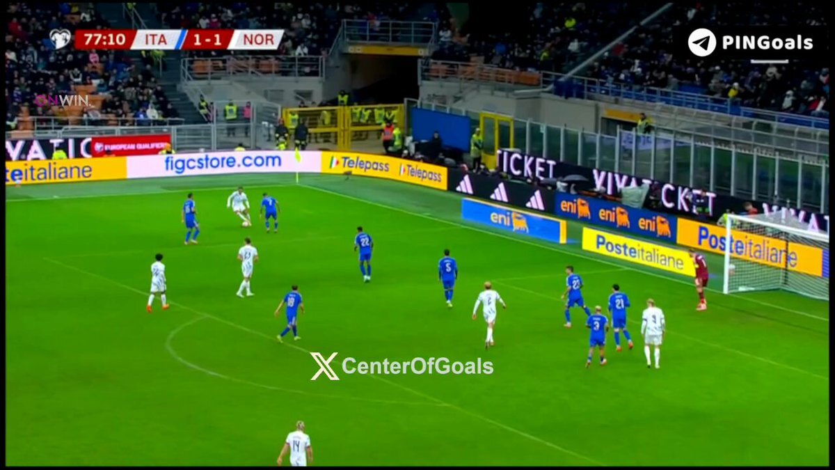 ノルウェー代表、イタリアに圧勝！ハーランドが活躍